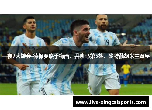 一夜7大转会-德保罗联手梅西，升班马第5签，沙特截胡米兰双星